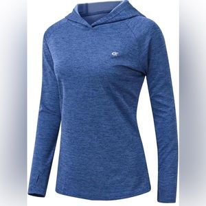 Thin uv protection hoodie, XS